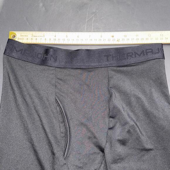 Thermajohn Moisture Wicking Comfortable Thermal Pants BL8 Black Men's Size M - Picture 4 of 7